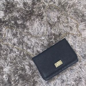 Nanette by Nanette Lepore Black Leather Crossbody
